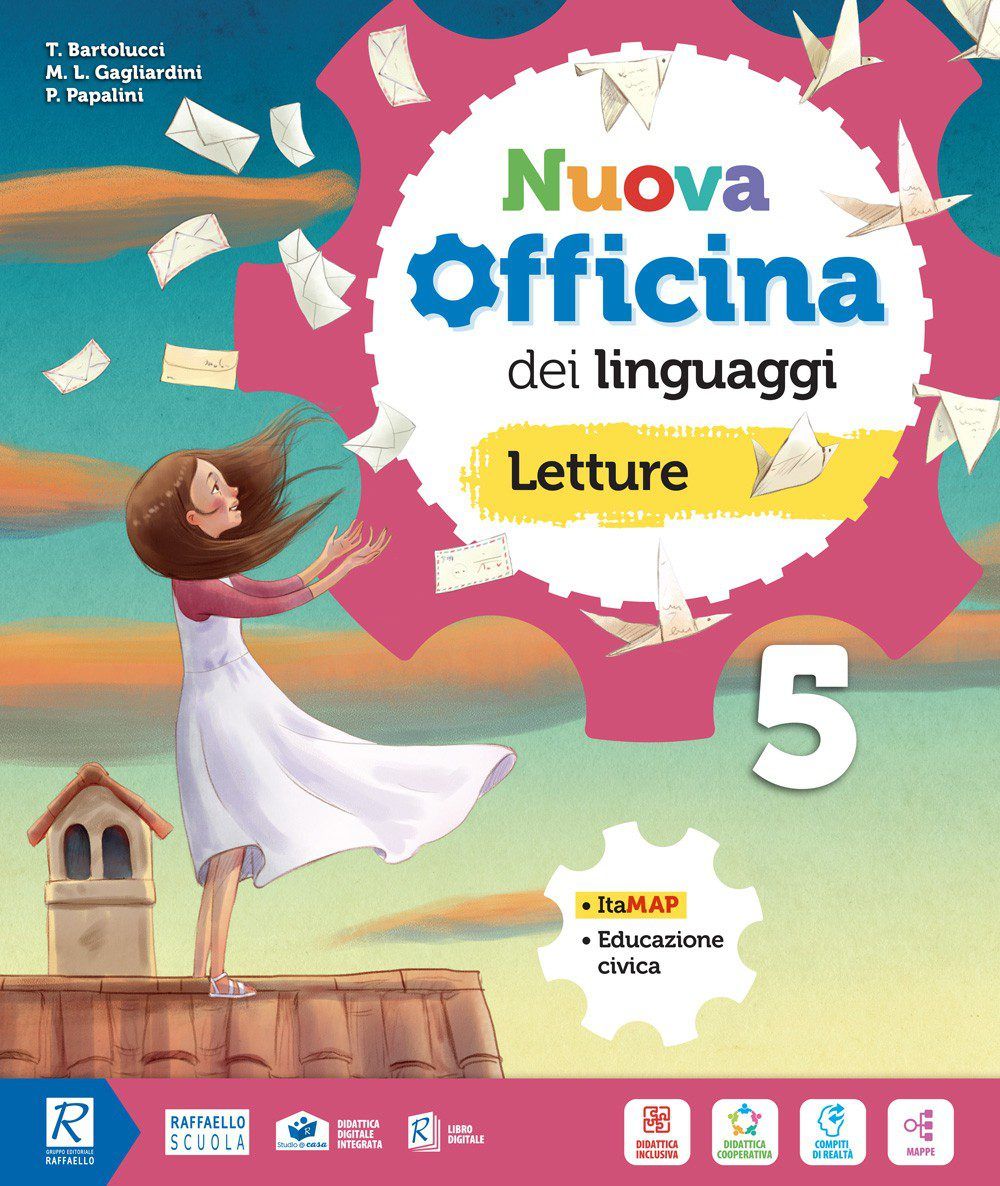 9788847237278 Nuova officina dei linguaggi – classe 5 – Letture Raffaello Scuola