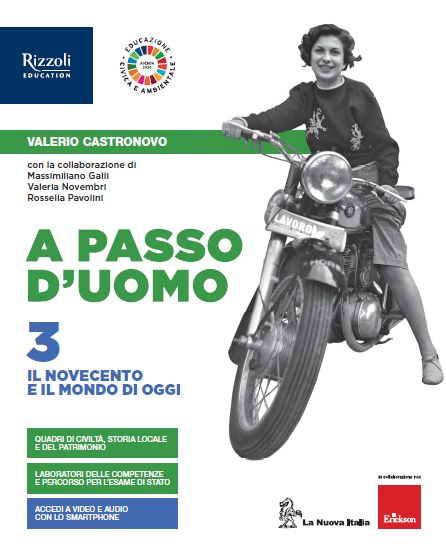 9788830209831 A PASSO D’UOMO / VOL. 3 LA NUOVA ITALIA EDITRICE