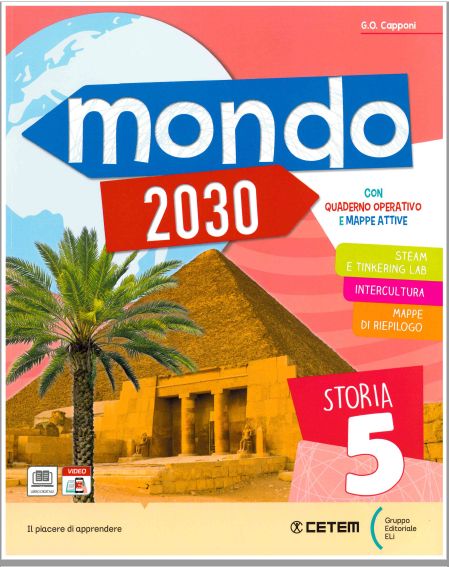 9788847307063 MONDO 2030 Storia 5 CETEM