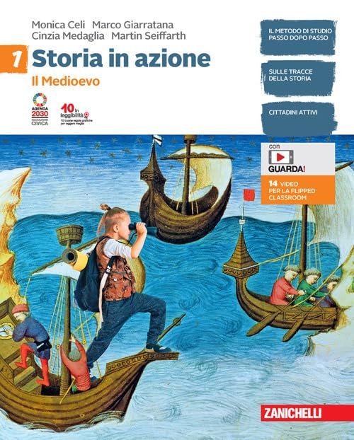 9788808320391 STORIA IN AZIONE  VOLUME 1  IL MEDIOEVO ZANICHELLI EDITORE