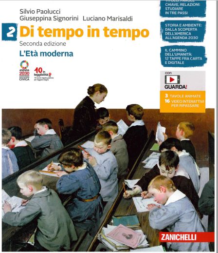 9788808240255 DI TEMPO IN TEMPO 2ED – VOLUME 2 ZANICHELLI EDITORE