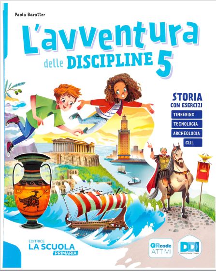 9788835058403 L’avventura  delle discipline 5 – Storia La Scuola