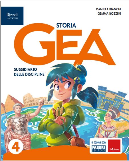 9788891594792 GEA 4 Storia – Sussidiario delle discipline Fabbri Editori