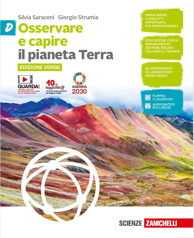 9788808412607 OSSERVARE E CAPIRE EDIZIONE VERDE ‐ D – IL PIANETA TERRA- edizione 2024 ZANICHELLI EDITORE