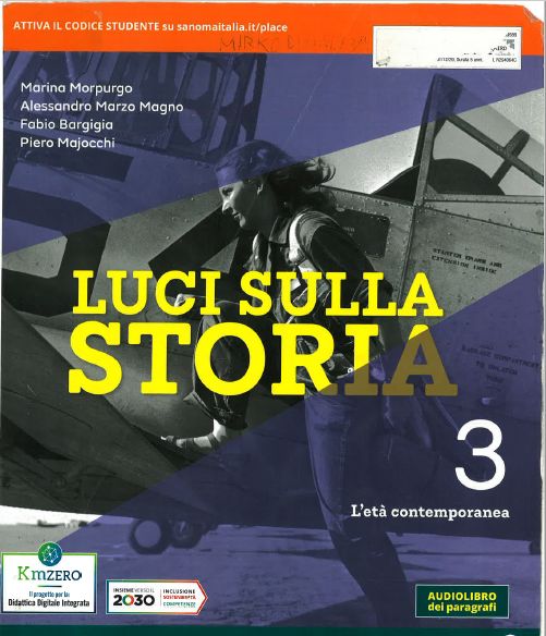 9788869106958 Luci sulla storia 3 – L’età contemporanea B. Mondadori